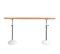 DJSKLDF Sbarra Danza Classica Sbarra da Ballo Portatile for Ginnastica Domestica Regolabile in Altezza per Danza(Beige)