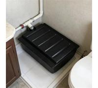 DJSKLDF Serbatoio d'Acqua per Camper Serbatoio Acqua Dolce for Camper Nero con Parete Spessa 35 Litri e 5 mm in plastica rimorchio