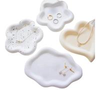 DJSKLDF Stampi in Silicone per Ali d'Angelo Stampo in Resina for Vassoio a Cuore Stampi in Silicone for sottobicchiere Nuvola for Irregolare(Cloud)