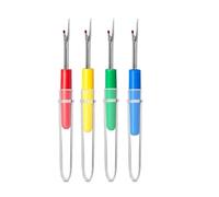 DJSKLDF Taglia Cuciture 1/4Pcs Steel Thread Cutter Plastic Handle Seam Ripper Stitch Removal Knife Needle Art Sewing Tools DIY Accessories(8cm Random Color,4pcs)