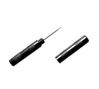 DJSKLDF Taglia Cuciture Needlework Leather Sewing Awl Stitch Unpicker Handmade Remover Tool Cross-Stitch Cross Seam Ripper(Black-Sewing Awl)