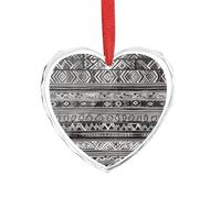 DJUETRUI Ciondolo a forma di cuore in cristallo trasparente grigio tribale romantico ciondolo a forma di amore decorazione da appendere per fai da te regalo per finestra di casa, auto, festa di nozze
