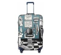 DJUETRUI Copertura elastica per valigie da barbiere, antigraffio, lavabile, antipolvere, adatta per bagagli da 45-81 cm