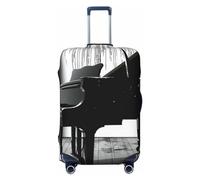 DJUETRUI Copertura elastica per valigie per pianoforte, antigraffio, lavabile, antipolvere, adatta per bagagli da 45-81 cm