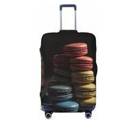 DJUETRUI Copertura per bagagli carina colorata macarons elastica copertura per valigia antigraffio da viaggio protezione lavabile antipolvere per bagagli adatta per bagagli da 45,7 a 81,7 cm