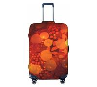 DJUETRUI Copertura per bagagli dai colori brillanti, elastica, antigraffio, per valigie da viaggio, lavabile, antipolvere, adatta per bagagli da 45,7 a 81,7 cm