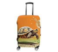 DJUETRUI Copertura per bagagli tartaruga che salta elastica valigia copertura antigraffio da viaggio protezione lavabile antipolvere per bagagli adatta per bagagli da 45-81 cm, XB0607001