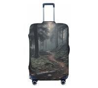 DJUETRUI Copertura per bagagli The Trees Are Very Densa, elastica, antigraffio, per valigie da viaggio, lavabile, antipolvere, adatta per bagagli da 45-81 cm