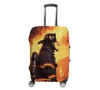 DJUETRUI XB0607001 - Copertura elastica per valigie da viaggio, antigraffio, lavabile, antipolvere, adatta per bagagli da 45-81 cm