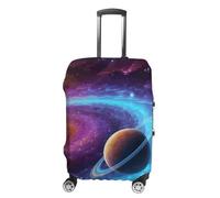 DJUETRUI XB0607001 - Copertura elastica per valigie da viaggio, antigraffio, lavabile, antipolvere, adatta per bagagli da 45,7 a 81,7 cm, XB0607001