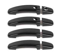 DJWSHENRUI Rivestimento For Maniglia Portiera Auto For Ford Transit Custom Tourneo 2014-2020, Rivestimento Decorativo In Fibra Di Carbonio For Maniglia Portiera(Single hole dual intelligence)