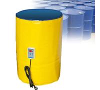 DJXLMN Riscaldatore elettrico a tamburo con termostato regolabile per riscaldamento agricolo a botte