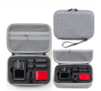 DJYILUF Custodia per DJI OSMO Action 5 Pro, custodia portatile per DJI OSMO Action 5 Pro, custodia impermeabile per fotocamera da viaggio, custodia protettiva, Grigio (a), Größe: 20 x 12 x 7 cm, AS