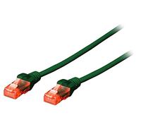 DK-1512-200/G Patch cord U/UTP 5e Line CCA PVC verde 20 m 26AWG DIGITUS