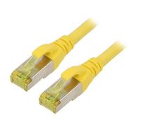 DK-1644-A-020/Y Cavo patch S/FTP 6a Line Cu LSZH giallo 2m 26AWG DIGITUS