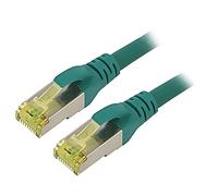 DK-1644-A-050/G Patch cord S/FTP 6a Line Cu LSZH verde 5 m 26AWG DIGITUS