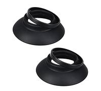 DK-19 Eyecup Eyepiece Viewfinder per Nikon D810 D810A D800 D800E D700 F6 D5 sostituisce Nikon DK-19 (confezione da 2)