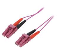 DK-HD2533-01-4 cavo patch in fibra ottica OM4 su entrambi i lati, LC/UPC 1m L...