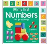DK My First Numbers: Let's Get Counting (Libro di cartone)