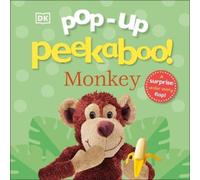 DK Pop-Up Peekaboo Monkey (Libro di cartone) Pop-Up Peekaboo