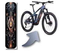 DK´s BikeDesigns Pellicola di Design per e-Bike Akkucover per Cube Stereo | Reaction Hybrid Modelli, Protezione Telaio eBike, Adesivi per Bicicletta (Core Reactor)