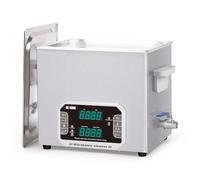 DK SONIC 10L Pulitore ad Ultrasuoni, Pulitore Sonico Touch Control da 240W per Impieghi Gravosi con Timer & Riscaldatore & Cestello. Multi-Applicazione per Motori di Moto, Carburatori, Catene