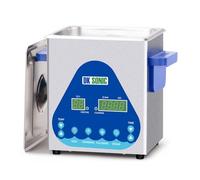 DK SONIC Pulitore ad Ultrasuoni, 2L 60W Pulitore Professionale di Gioielli ad Ultrasuoni con Riscaldatore Digitale e Timer, Funzioni Multiple per Occhiali, Catene, Orologi (Cestello Incluso)