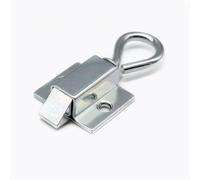 DK634 Serratura a scrocco for armadietto, chiusura a gancio in ferro, serratura a scrocco tipo push-pull, anello di trazione for fibbia della porta, 1 pz.(Reverse)