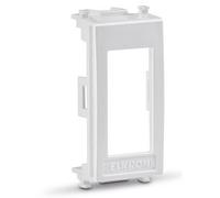 DKAB/VI - Adattatore per serie civile VIMAR® IDEA, colore BIANCO. Confezione ...