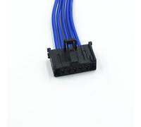 DKAEUK RNSC001 Cavo del cablaggio della resistenza del riscaldatore 6450JP 9636618080 6450.JP compatibile con 206 CC 2000-2017, 307 CC 2000-2016, C3 2002-2016, Xsara Picasso N68 1999-2016 MPV