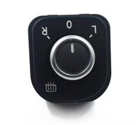 DKAEUK VW062 Interruttore di regolazione specchietti auto cromato 5ND959565B compatibile con Alhambra CC Eos Golf Jetta Passat SHARAN 2005 2006 07 2008 09 2010 2011 2012 2013 2014 2015 2016 2017 2018