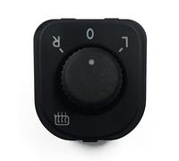 DKAEUK VWMS021 Interruttore di regolazione specchietti auto 1K0959565K compatibile con Alhambra CC Eos Golf Jetta Passat Rabbit 2004 2005 2006 2007 2008 2009 2010 2011 2012 2013