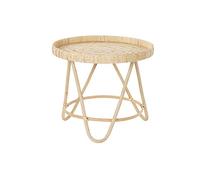 DKD Home Decor 8424001971282 Tavolino ausiliario, Bambù, Marrone, Standard