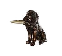 DKD Home Decor Figura decorativa 51,5 x 27 x 63 cm, leone in rame