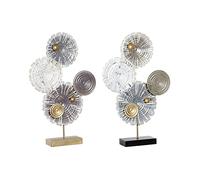 DKD Home Decor Figura Decorativa, Metallo, Estándar