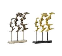 DKD Home Decor Figura Decorativa, Metallo, Estándar
