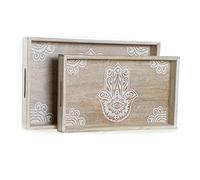 DKD Home Decor Gioco, Marrone, Standard