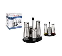 DKD Home Decor Oliera Quttin con supporto (4 pcs)