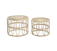DKD Home Decor Set di 2 tavoli, standard