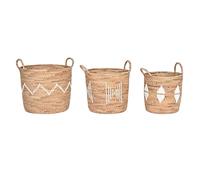 DKD Home Decor Set di cesti, Estándar