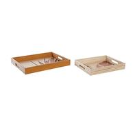 DKD Home Decor Set di vassoi, Standard