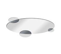 DKD Home Decor Specchio da parete della marca Cristallo Cerchi (120 x 2 x 49 cm) (Riferimento: S3019388)
