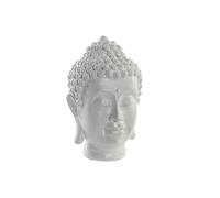 DKD Home Decor Statuetta decorativa della marca Buddha Bianco Resina (20 x 20 x 30 cm) (Riferimento: S3019830)