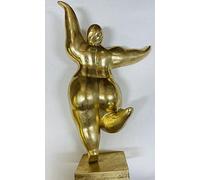 DKD Home Decor Statuetta decorativa della marca Dorato Resina (32,5 x 18,5 x 52,5 cm) (Riferimento: S3019628)