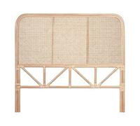 DKD Home Decor Testiera per Letto, Vimini, Estándar