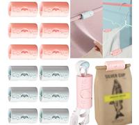 DKDDSSS 12 Pezzi Clip per Lenzuola, Clip per Coprimaterasso Antiscivolo in Plastica Pinze per Copriletto Multifunzione, per Il Fissaggio di Lenzuola, Vestiti, Sacchetti per Alimenti