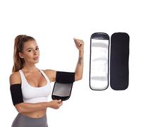 DKDDSSS 2 Pezzi Fascia Braccia Dimagrante, Cintura Braccio Regolabile Brucia Grassi Sudorazione, Anticellulite Fitness per Corsa Palestra Yoga Donna Uomo
