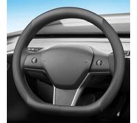 DKEECT Coprivolante Auto, per Audi A3 2020-2024 Antiscivolo Durevole Facile da Installare Volante Protettore Accessori,B-Type D