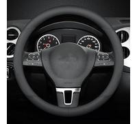 DKEECT Coprivolante Auto, per Ford Fiesta Titanium 2010-2022 2023 2024 Antiscivolo Durevole Facile da Installare Volante Protettore Accessori,Type O-B