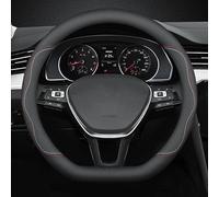 DKEECT Coprivolante Auto, per Ford Kuga 3 MK3 ST-Line 2020-2023 Antiscivolo Durevole Facile da Installare Volante Protettore Accessori,Type D-A